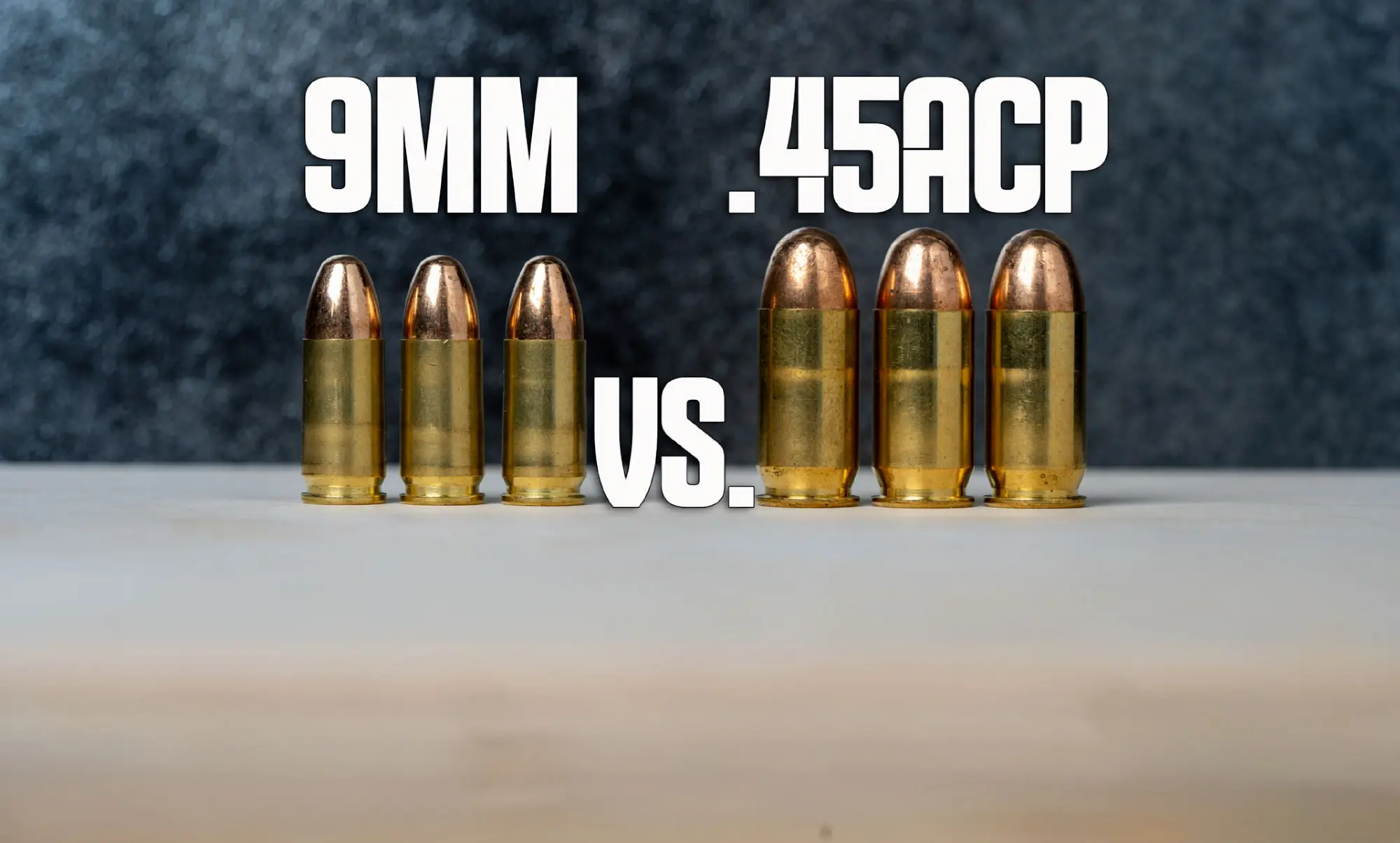 9mm Luger vs .45 ACP: Choosing the Right Handgun Caliber
