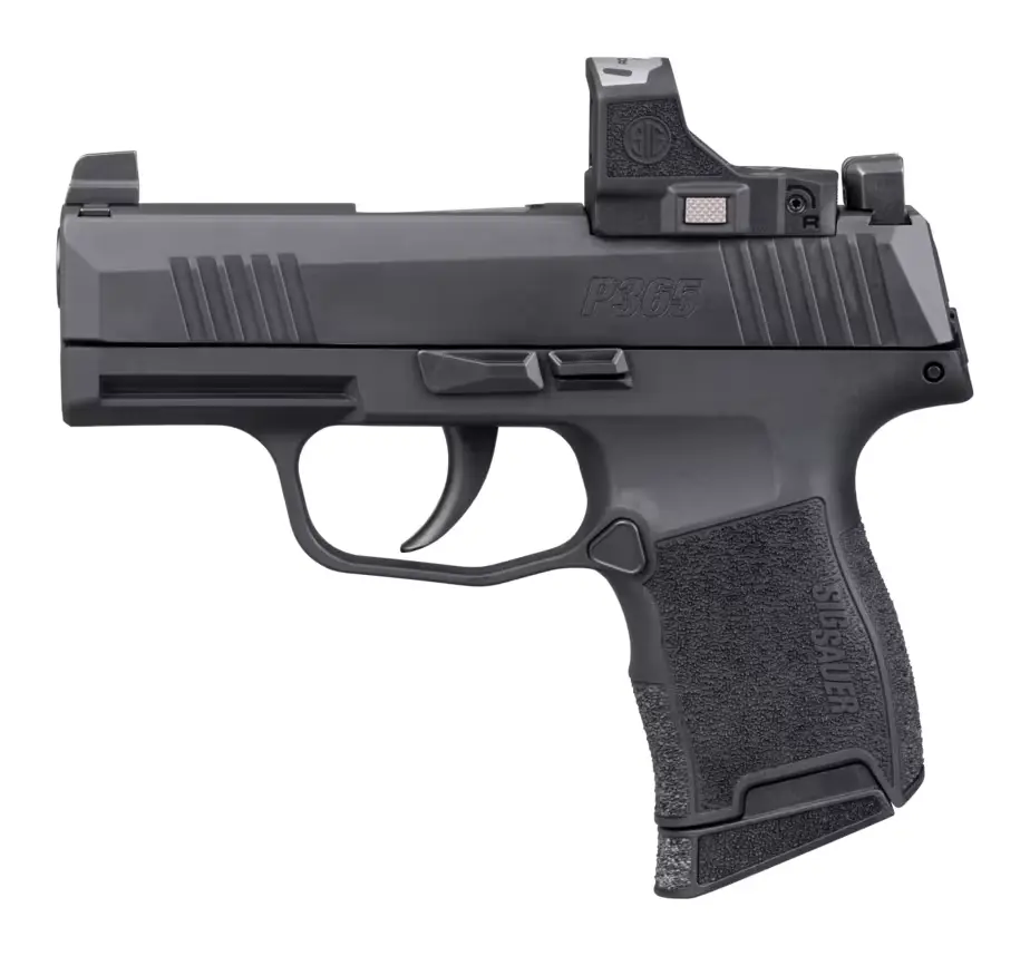 SIG SAUER P365 Semi-Auto Pistol with Romeo-RS Compact Red Dot and XRAY3 Night Sights - View 4