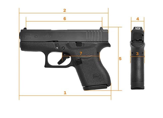 Buy Glock G43 from the best online suppliers - View 2