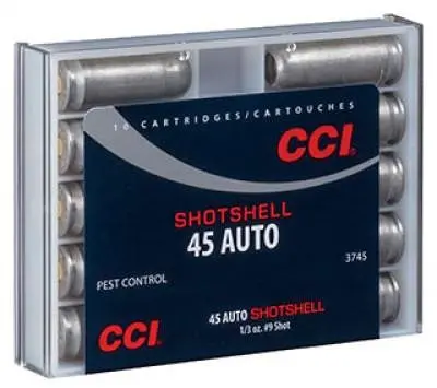 CCI Shotshell 45 ACP Ammo 120 Grain Lead Shot 200 rounds